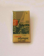 Athens 2004 Olympic Games - Switzerland Dated NOC Pin, Sailing - Jeux Olympiques