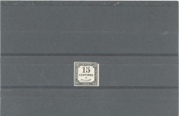 TAXE - N°4 -15c NOIR- NSG - - 1859-1959 Mint/hinged