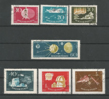 Hungary 1959 Space Y.T. 1266/1272  0) - Usati