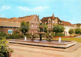 72846811 Elsterwerda Wappenbrunnen Markt Elsterwerda - Elsterwerda