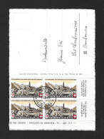 1943 LANDSCHAFTS- UND STADTBILD ► Karte Mit B20 Im VB Von Intragna Im Centovalli Nach Les Charbonnierès - Lettres & Documents