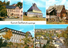 72846739 Seiffen Erzgebirge HOG Buntes Haus Schwartenbergbaude Reifendreherei  K - Seiffen