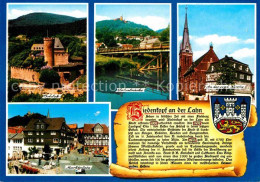 72846732 Biedenkopf Schloss Lahnbruecke Kirche Marktplatz Biedenkopf - Biedenkopf