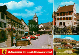 72846635 Kandern Marktplatz Blumenplatz  Kandern - Kandern