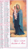 Calendarietto - Santuario Regina Degli Apostoli - Roma - Anno 1960 - Small : 1961-70