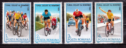 1986 - Tour à Vélo De La Roumanie Mi No 4294/4297 MNH - Neufs