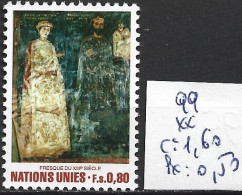 NATIONS UNIES OFFICE DE GENEVE 99 ** Côte 1.60 € - Unused Stamps