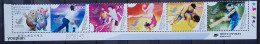 South Korea 2014, Asian Games In Incheon, MNH Stamps Strip - Corée Du Sud