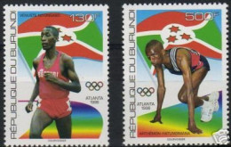 Olympics 1996 - Athletics - BURUNDI - Set MNH - Zomer 1996: Atlanta