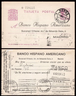 Málaga - Edi O EP 69iap - Entero Postal Sobreimpresión Privada "Banco Hispano Americano" - 1931-....