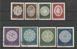 Hungary 1960 Laces Y.T. 1345/1352 (0) - Usati