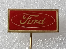 FORD Auto Moto Industry / Car OLD LOGO Voiture   - Vintage Pin Badge - Ford