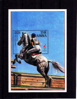 Olympics 1996 - Equestrian - GAMBIA - S/S MNH - Summer 1996: Atlanta