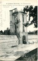 CPA - SILLERY (GUERRE 14/18) - DONJON DU CHATEAU APRES BOMBARDEMENT - Sillery