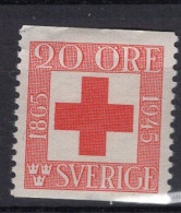 T1202 - SUEDE SWEDEN Yv N°312 * Croix Rouge - Ongebruikt