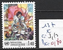 NATIONS UNIES OFFICE DE GENEVE 137 * Côte 3.10 € - Unused Stamps