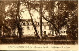 CPA - BOISSY-LA-RIVIERE - CHATEAU DE BIERVILLE VU DE LA JUISNE - Boissy-la-Rivière