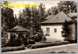 Wolkenstein Im Erzgebirge Warmbad - S/w Wismut Sanatorium Teilansicht Mit Quelle - Wolkenstein