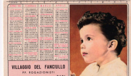 Calendarietto - Villaggio Del Fanciullo - Pp.rogazionisti - Anno 1962 - Tamaño Pequeño : 1961-70