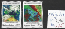 NATIONS UNIES OFFICE DE GENEVE 176-77 * Côte 4.90 € - Unused Stamps