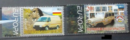 South Ossetia, Europa 2013, The Postman Van, MNH Stamps Set - Géorgie