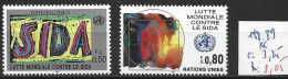 NATIONS UNIES OFFICE DE GENEVE 188-89 ** Côte 3.25 € - Unused Stamps