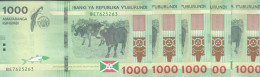 BURUNDI 1000 FRANCS 2021 P 51 Lot X5 UNC Notes - Burundi