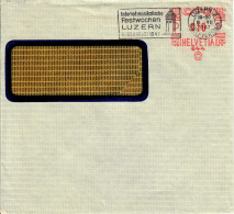 Switzerland Meter Stamp With Special Acronym - Frankeermachinen