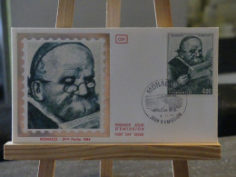 ENVELOPPE 1 ER JOUR MONACO. - Used Stamps