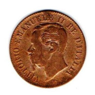 Regno Di ITALIA - Kingdom Of ITALY - 1867 M - 2 Centesimi - Coin          MNH MyRef:STU - 1861-1878 : Victor Emmanuel II