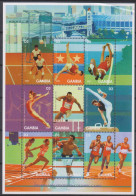Olympics 1996 - Gymnastic - GAMBIA - Sheet MNH - Verano 1996: Atlanta