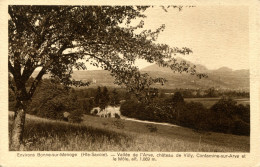 CPA -  BONNE-SUR-MENOGE (ENV.) - VALLEE DE L'ARVE - Bonne