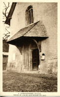 CPA -  BONNE-SUR-MENOGE  - PORCHE DE L'EGLISE SAINT-NICOLAS - Bonne