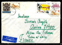 N410 - POLOGNE - LETTRE DE SANOK DU 17/04/1973 POUR LA FRANCE - Briefe U. Dokumente