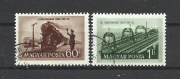 Hungary 1952 Railways Y.T. 1050/1051 (0) - Usati