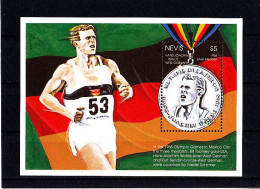 Olympics 1996 - Athletics - NEVIS - S/S MNH - Summer 1996: Atlanta