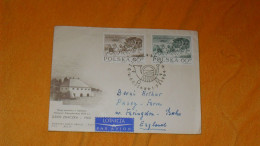 ENVELOPPE ANCIENNE DE 1964../ DZIEN ZNACZKA - 1964..POLOGNE + TIMBRES X4 - Lettres & Documents