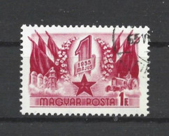 Hungary 1955 May 1st Y.T. 1155 (0) - Usati