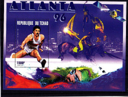 Olympics 1996 - SPACE - CHAD - S/S MNH - Summer 1996: Atlanta