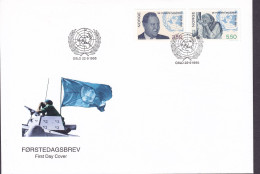 Norway 1995 FDC Cover Ersttags Brief United Nations Vereinte Nationen (UNO) Trygve Lie Complete Set !! - FDC