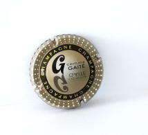 Capsules Ou Plaques De Muselet CHAMPAGNE Générique G Comme GAITÉ - Collezioni