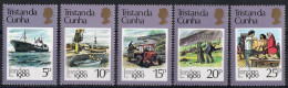 TRISTAN DA CUNHA  Timbres-Poste N°271** à 275** Neufs Sans Charnières TB Cote : 3€75 - Tristan Da Cunha