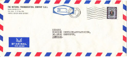 Libya Air Mail Cover Sent To Denmark Tripoli 12-5-1975 - Libye