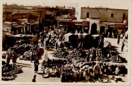 CPA Maroc Marrakech Place Jemaa El Fna ,Les Potiers - Marrakech