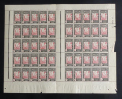 NIGER - 1926-38 - N°YT. 30 - Puits 2c Gris Et Rouge - Bloc De 50 Bord De Feuille - Neuf Luxe** / MNH - Neufs