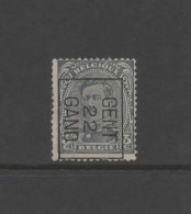 België: PRE 64B  Gent 22 Gand Zonder Gom - Typografisch 1922-26 (Albert I)