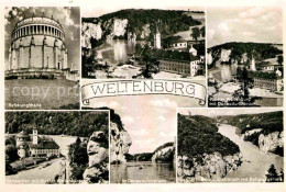72842200 Weltenburg Kelheim Befreiungshalle Donaudurchbruch Kloster Kelheim - Kelheim