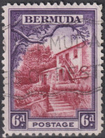 1947 Bermuda ° Mi:BM 95, Yt:BM 98, Old Posthouse (1850) - Bermudes
