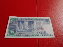 Singapour: 1 Dollar 1987 - Singapur