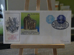 ENVELOPPE 1 ER JOUR GRANDE BRETAGNE. - Used Stamps